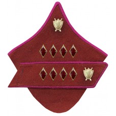 АРМВОЕНЮРИСТ войск НКВД, петлицы обр. 1937 г..